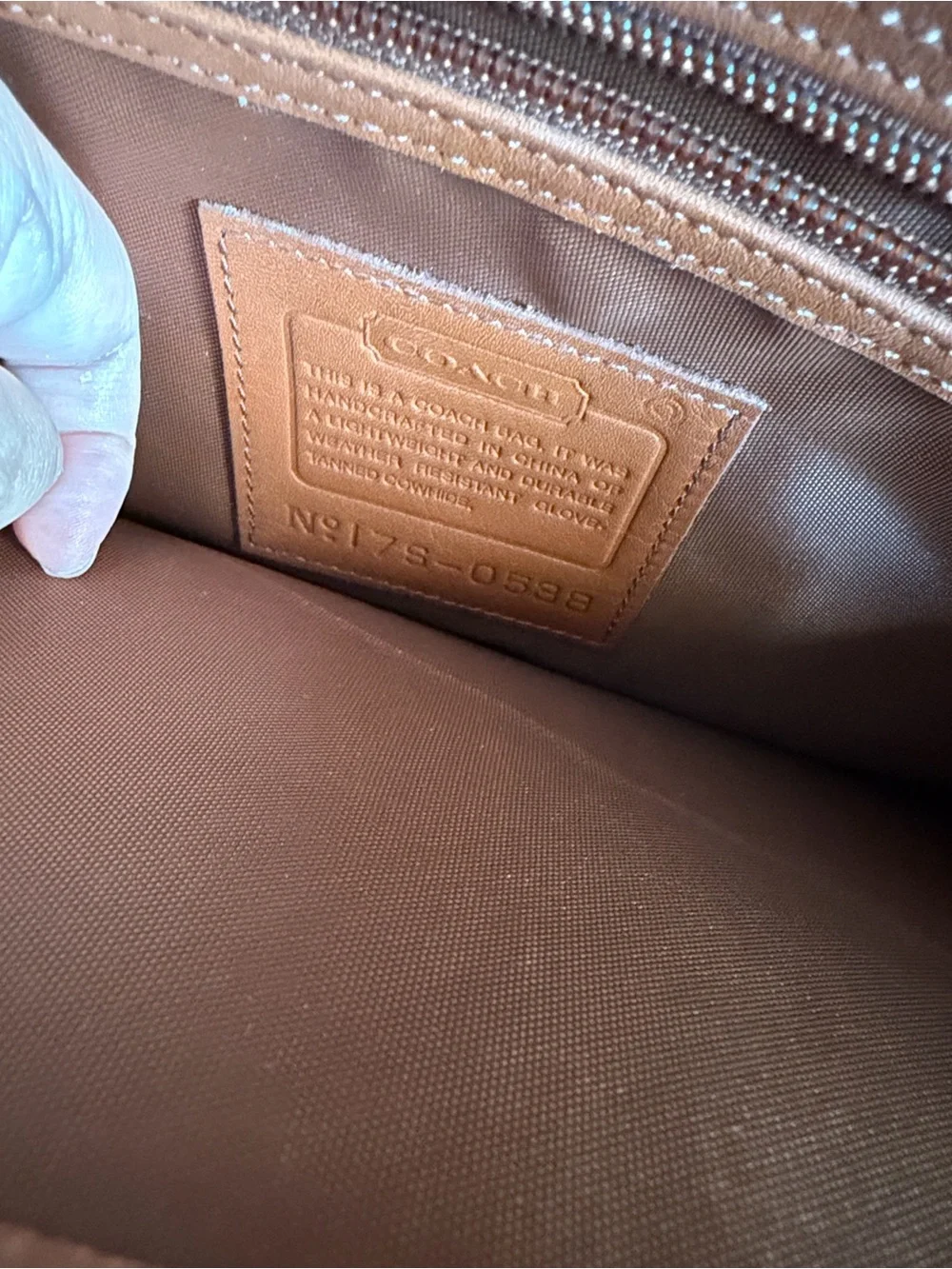 Coach bag good